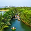 basket boat tour - local life Hoi An