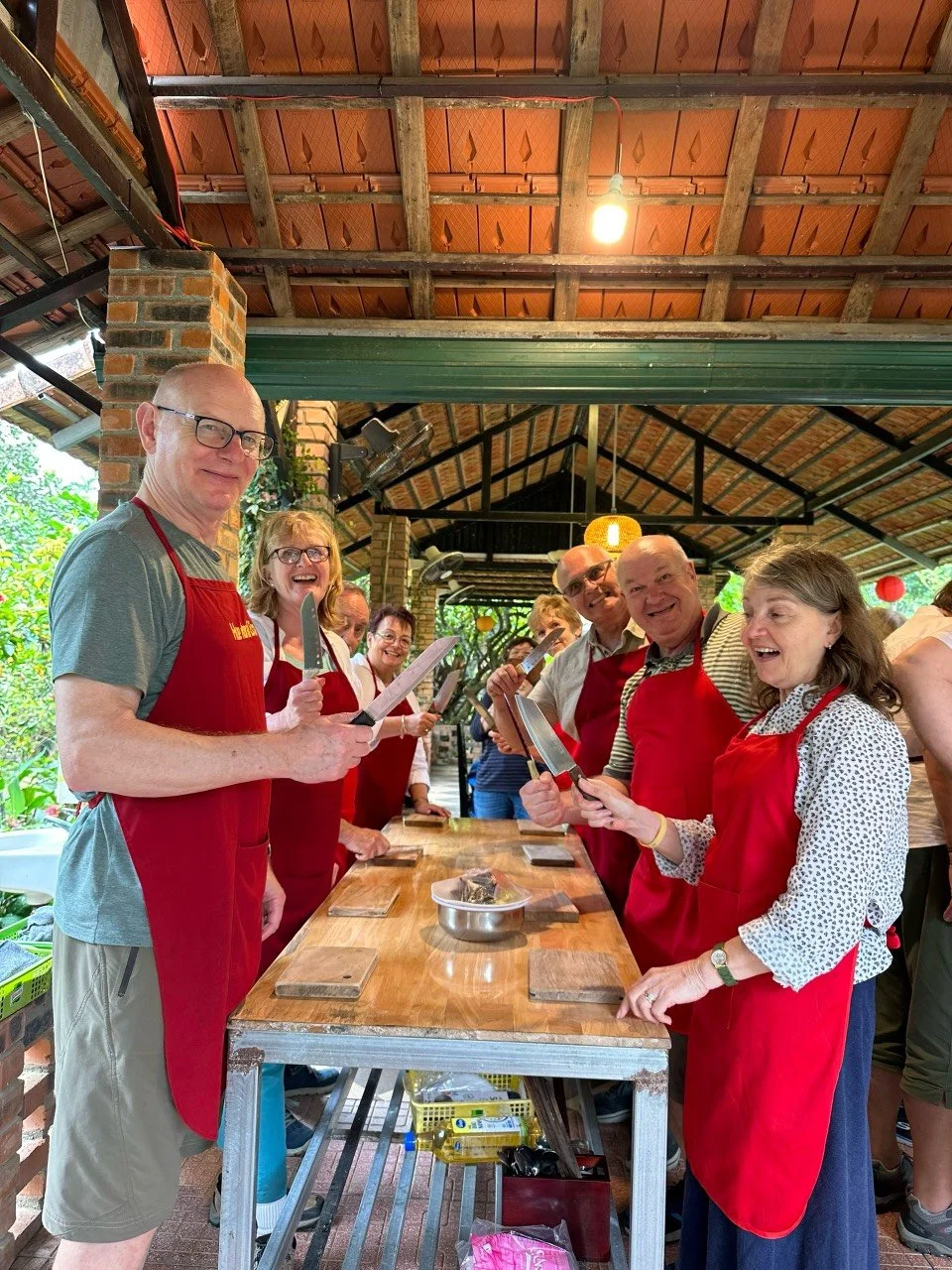 cooking class, half day tour in Hue